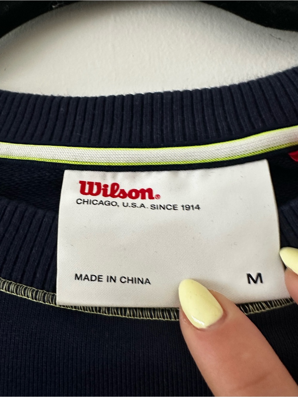 Wilson Colorblock Crewneck - Picture 3 of 5